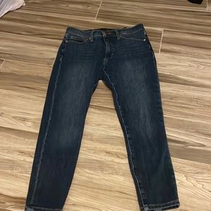 Navy blue jeans, 45% off of original price